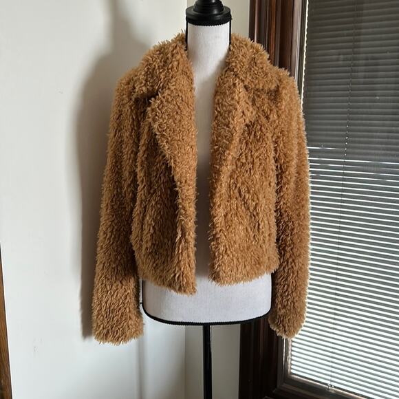 BlankNYC | Faux Fur Teddy Coat Size S - Picture 4 of 11